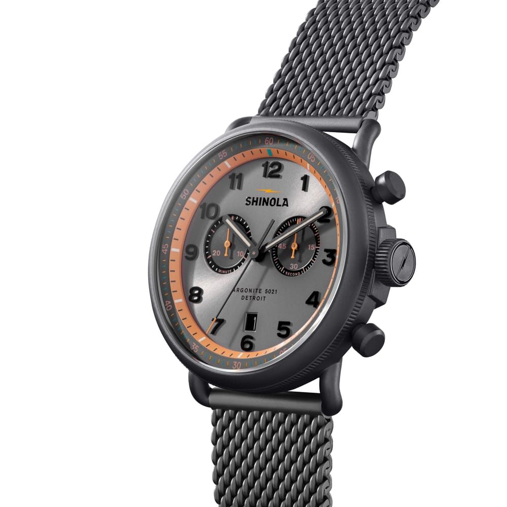 43MM CHRONO GREY