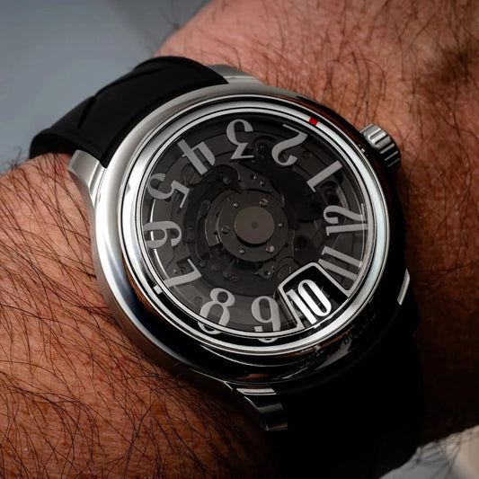 SB10 JUMPING HOUR SMOKED SAPPHIRE