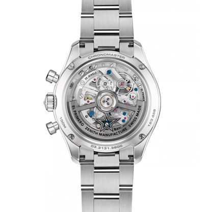 Zenith Chronomaster Sport 41mm Green Ceramic Bezel Skeleton Dial