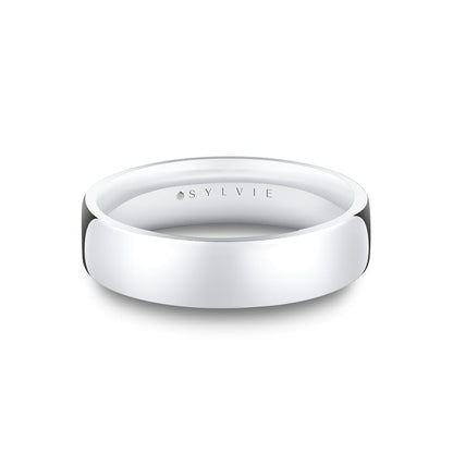 WHITE POLISHED BAND