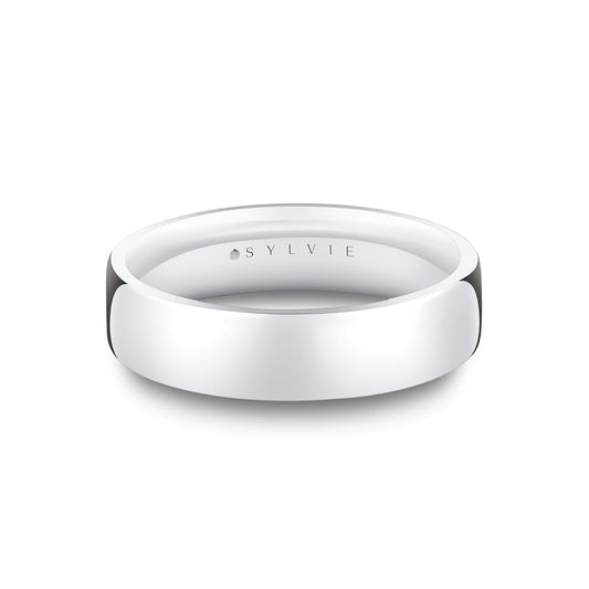 WHITE POLISHED BAND