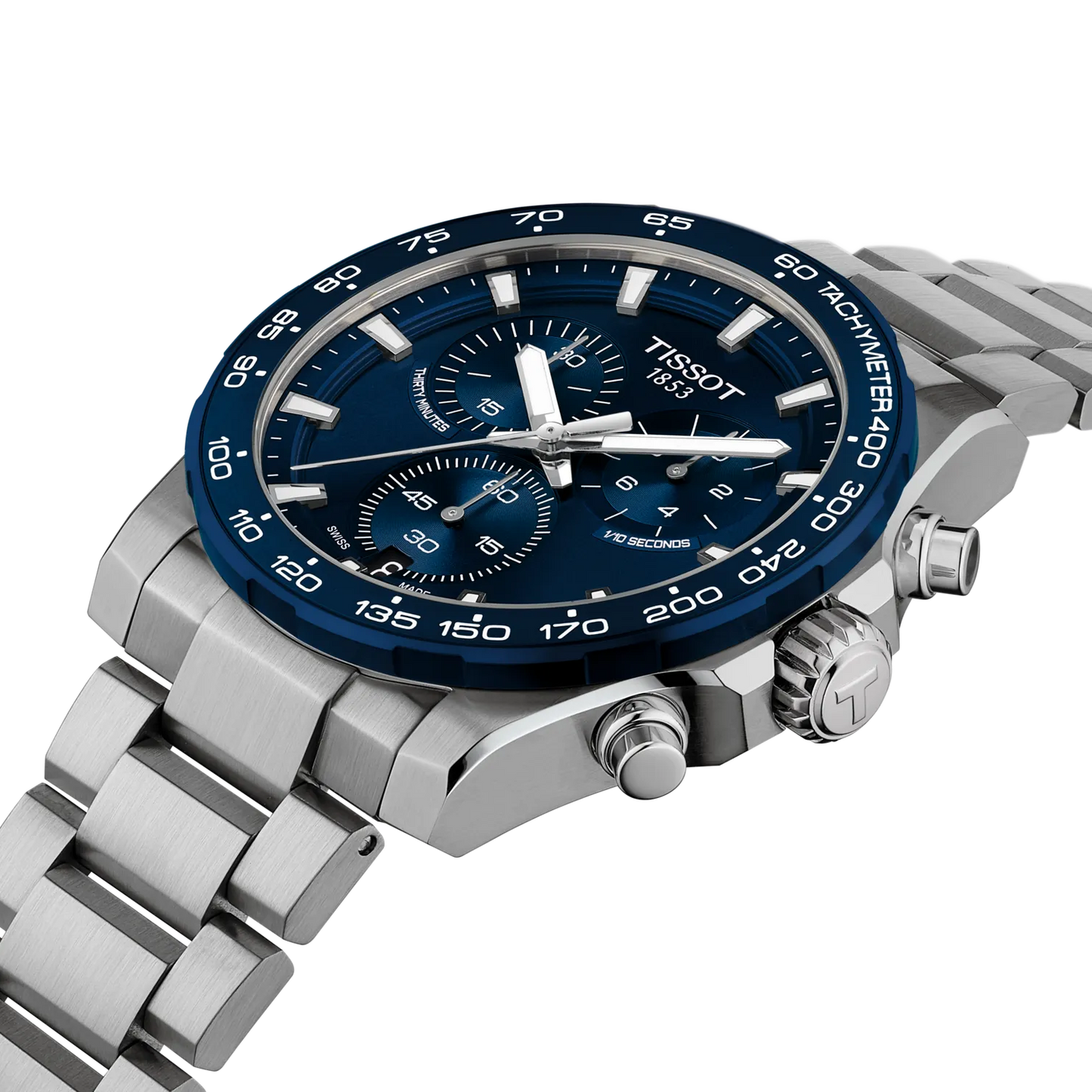 Tissot Supersport Chrono 42mm Blue Dial Watch