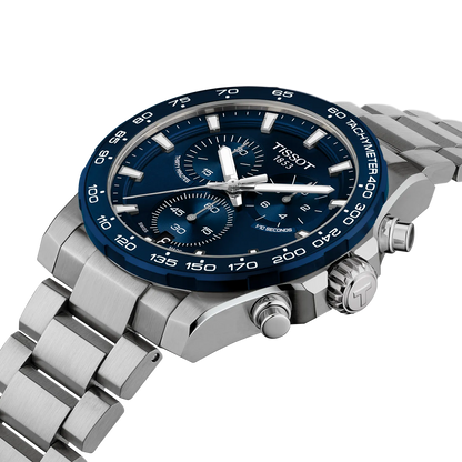 Tissot Supersport Chrono 42mm Blue Dial Watch