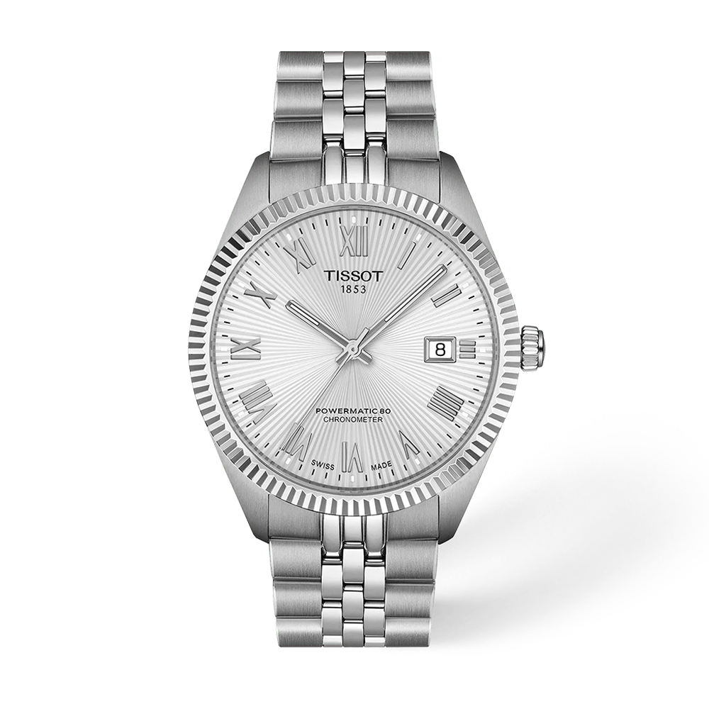 Tissot Ballade Powermatic 80 COSC Silver Dial Watch
