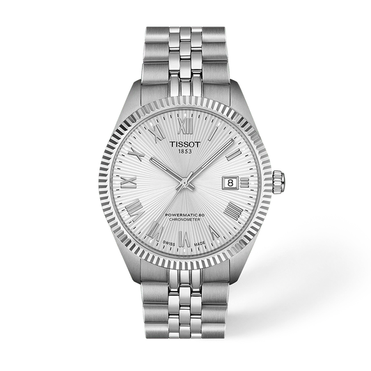 Tissot Ballade Powermatic 80 COSC Silver Dial Watch
