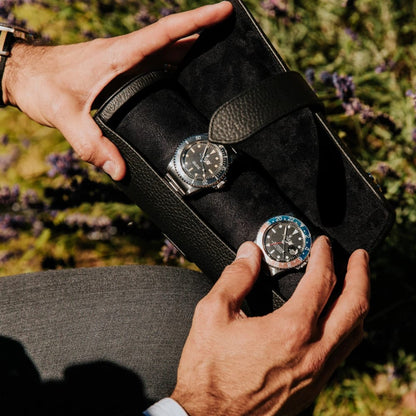 3 WATCH ROLL - BLACK