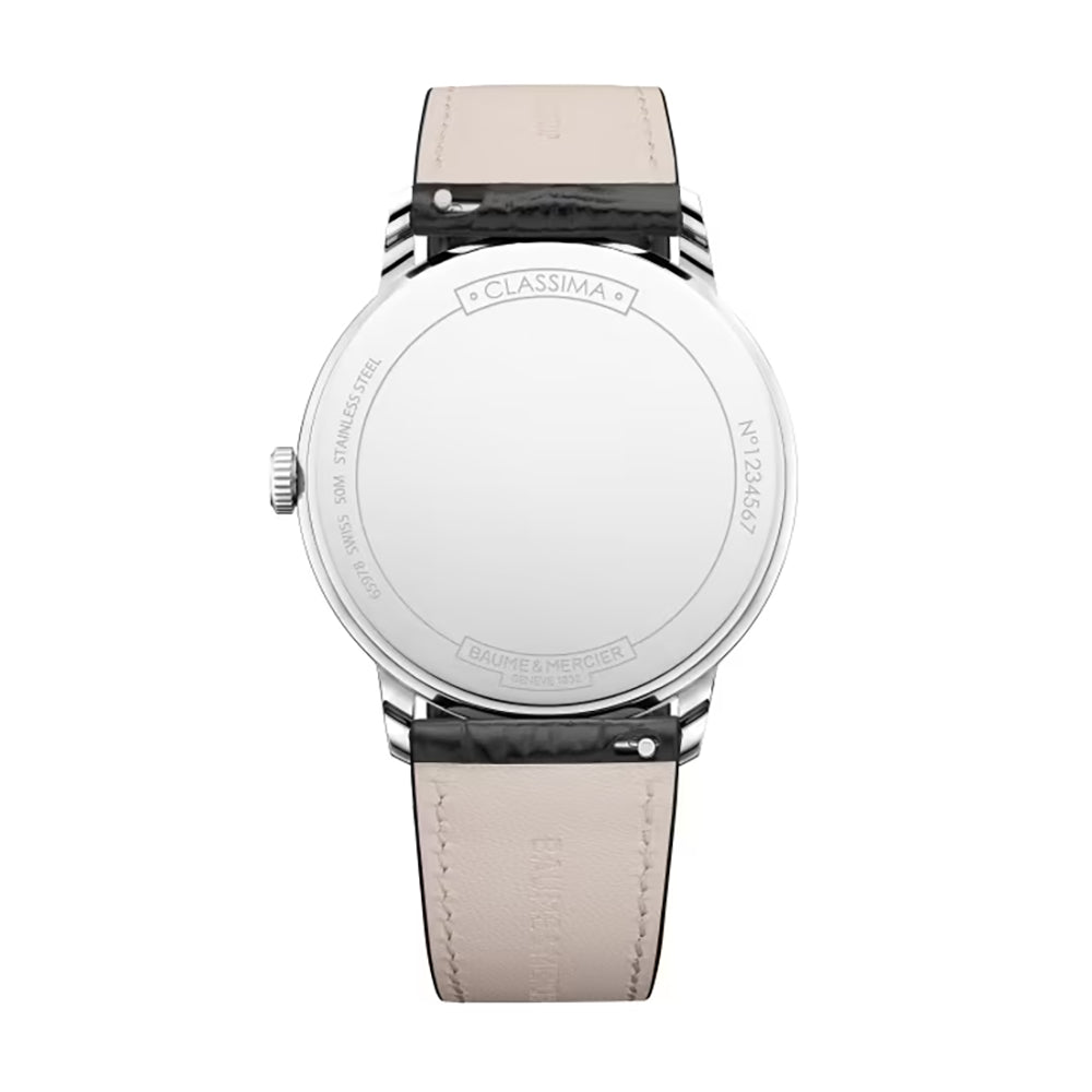 Baume & Mercier Classima 10881 Black Dial Watch