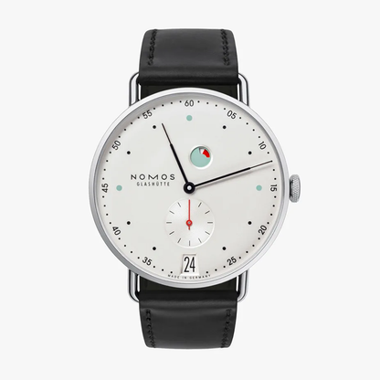 NOMOS Glashütte Metro date power reserve