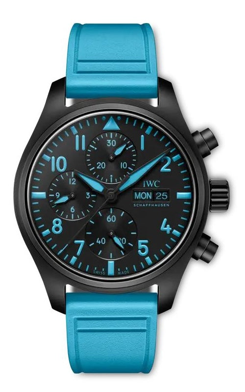 IWC Pilot's Watch Chronograph 41 George Russell Black Ceramic