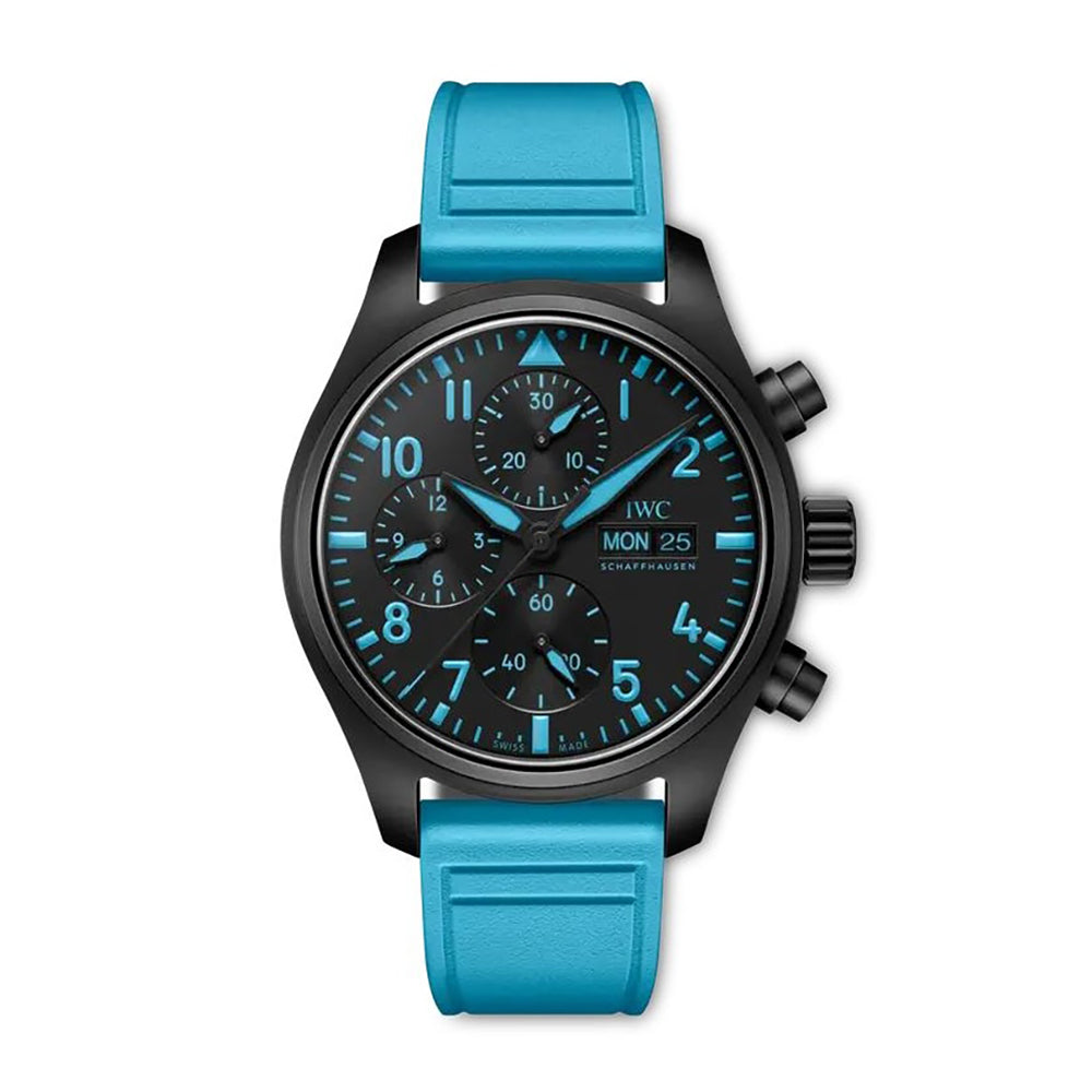 IWC Pilot's Watch Chronograph 41 George Russell Black Ceramic