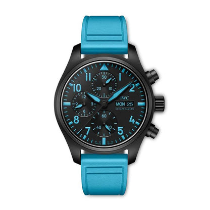 IWC Pilot's Watch Chronograph 41 George Russell Black Ceramic