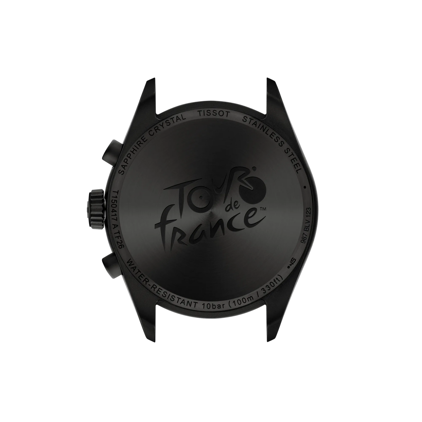 Tissot PR 100 Tour de France 2026 40mm Black Dial Chronograph Watch