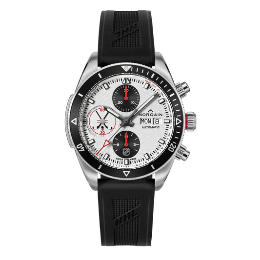 NORQAIN Adventure Chrono NHL Limited Edition White Dial