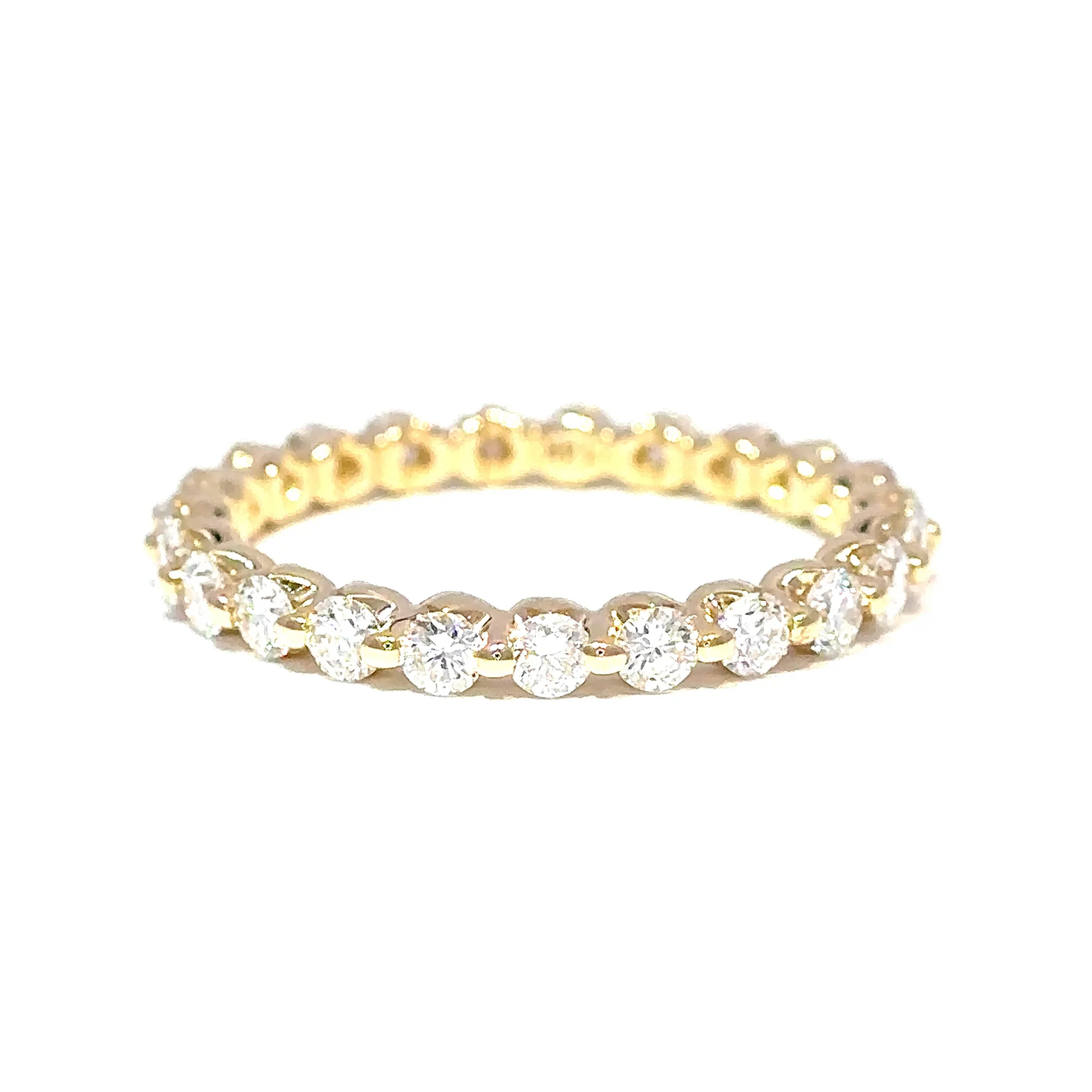 Ella Rose 14K Yellow Gold 1 Carat Lab-Grown Diamond Eternity Band