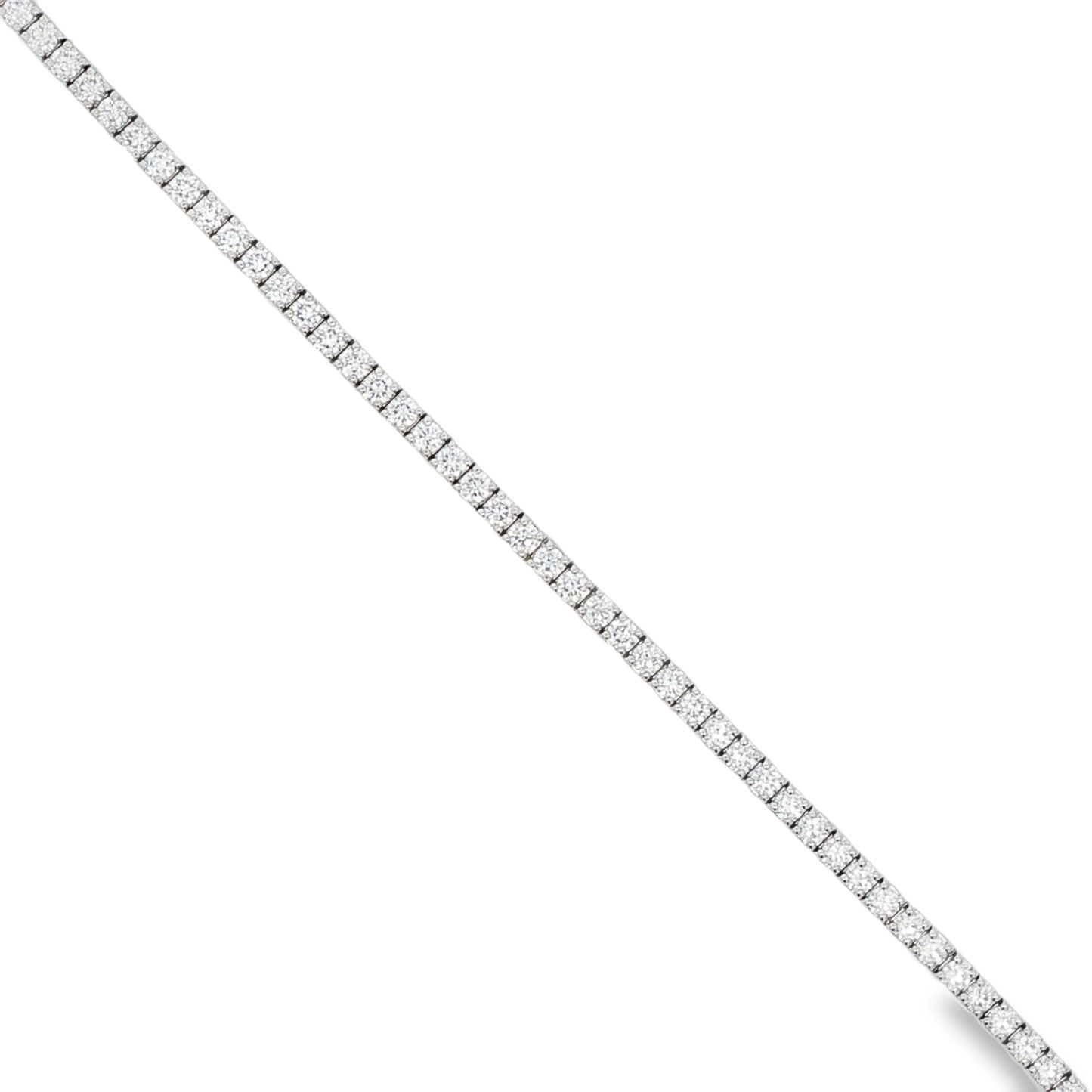 Ella Rose 6.35ct Lab-Grown Diamond Tennis Bracelet 14K White Gold