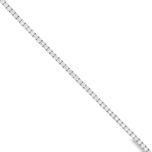 Ella Rose 6.35ct Lab-Grown Diamond Tennis Bracelet 14K White Gold