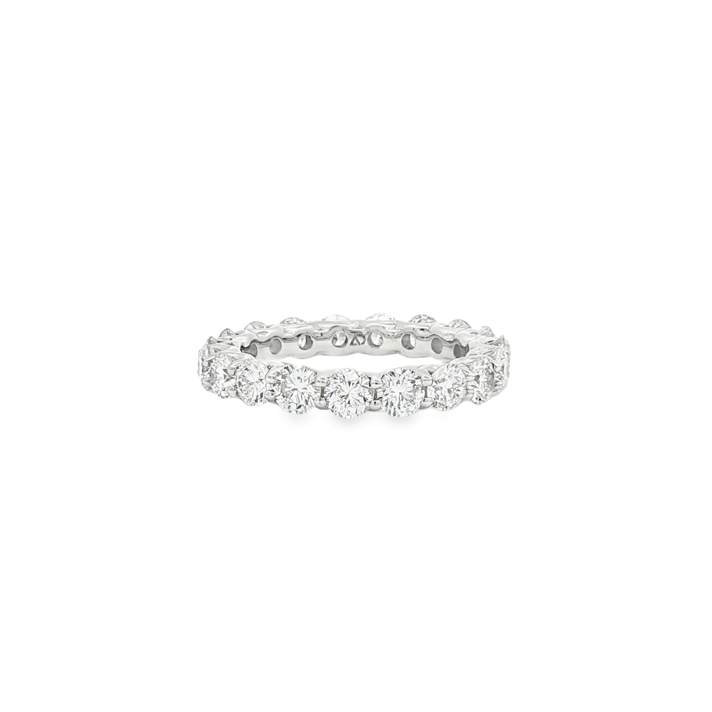 Ella Rose 3.23ct Lab-Grown Diamond Eternity Band 14K White Gold