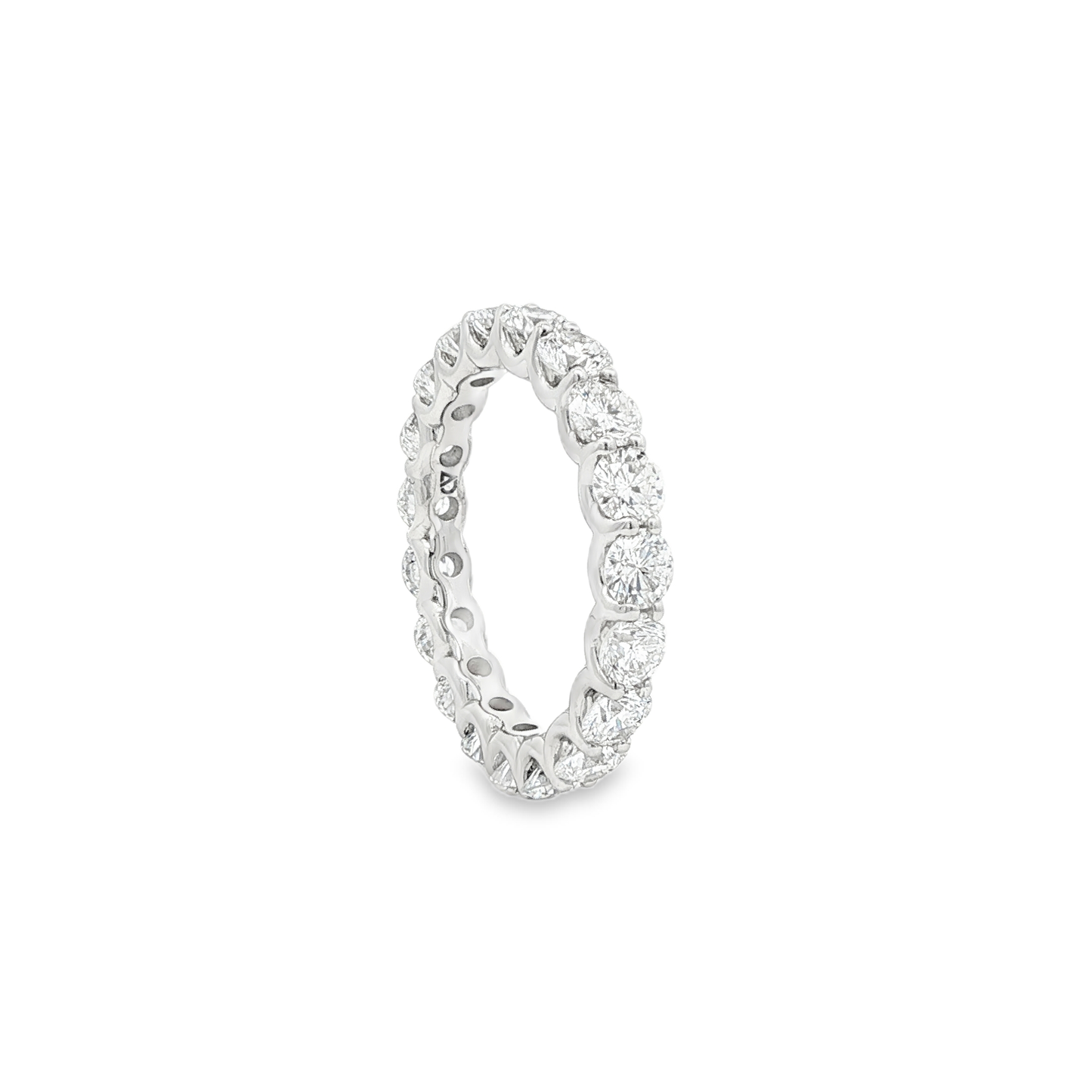 Ella Rose 3.23ct Lab-Grown Diamond Eternity Band 14K White Gold