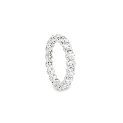 Ella Rose 3.23ct Lab-Grown Diamond Eternity Band 14K White Gold