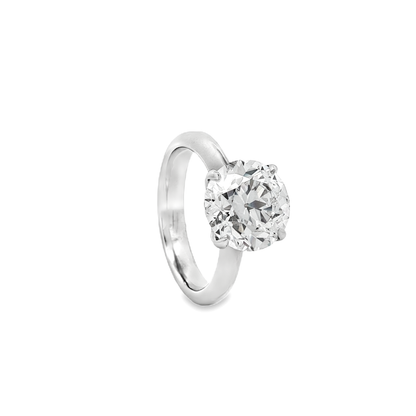 Ella Rose Solitaire 4.26ct Lab-Grown Diamond Engagement Ring 18K White Gold
