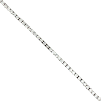 Ella Rose 10 Carat Lab-Grown Diamond Tennis Bracelet 14K White Gold