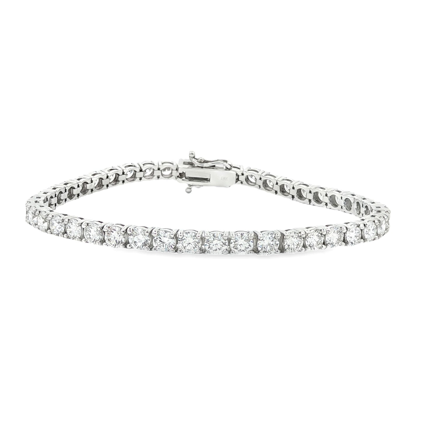 Ella Rose 8.65ct Lab-Grown Diamond Tennis Bracelet 14K White Gold