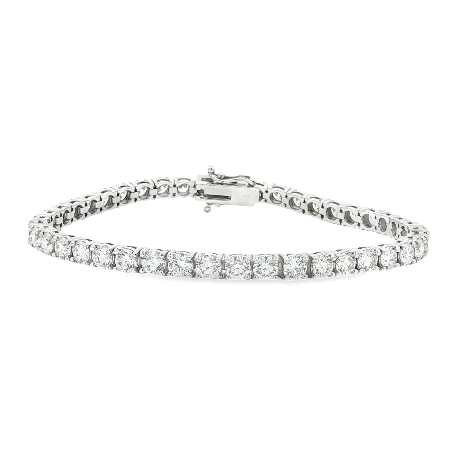 Ella Rose 8.65ct Lab-Grown Diamond Tennis Bracelet 14K White Gold