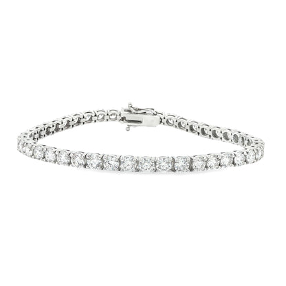 Ella Rose 8.65ct Lab-Grown Diamond Tennis Bracelet 14K White Gold