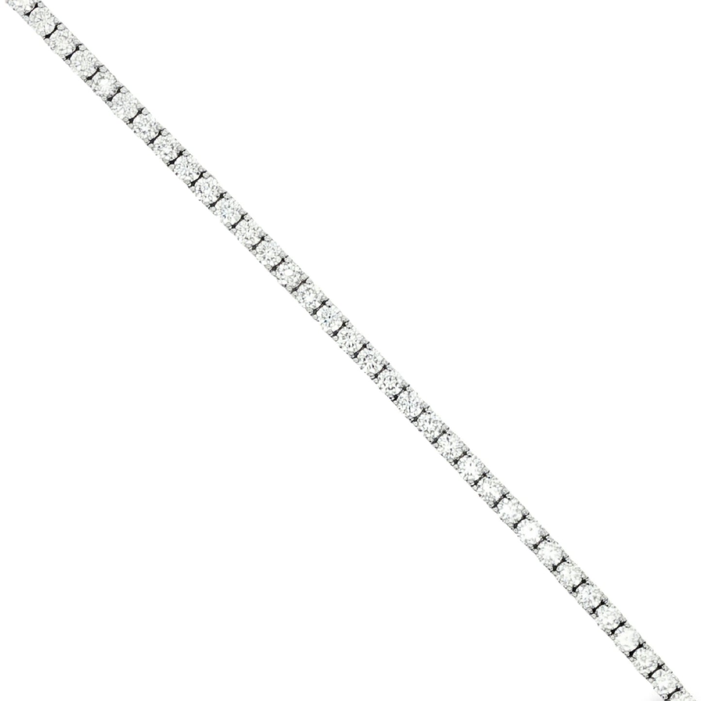 Ella Rose 8.65ct Lab-Grown Diamond Tennis Bracelet 14K White Gold