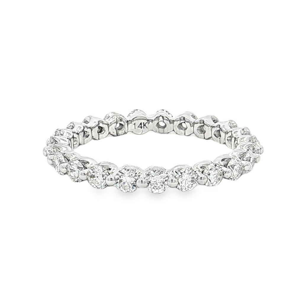 Ella Rose 1.00ct Diamond Eternity Band 14K White Gold