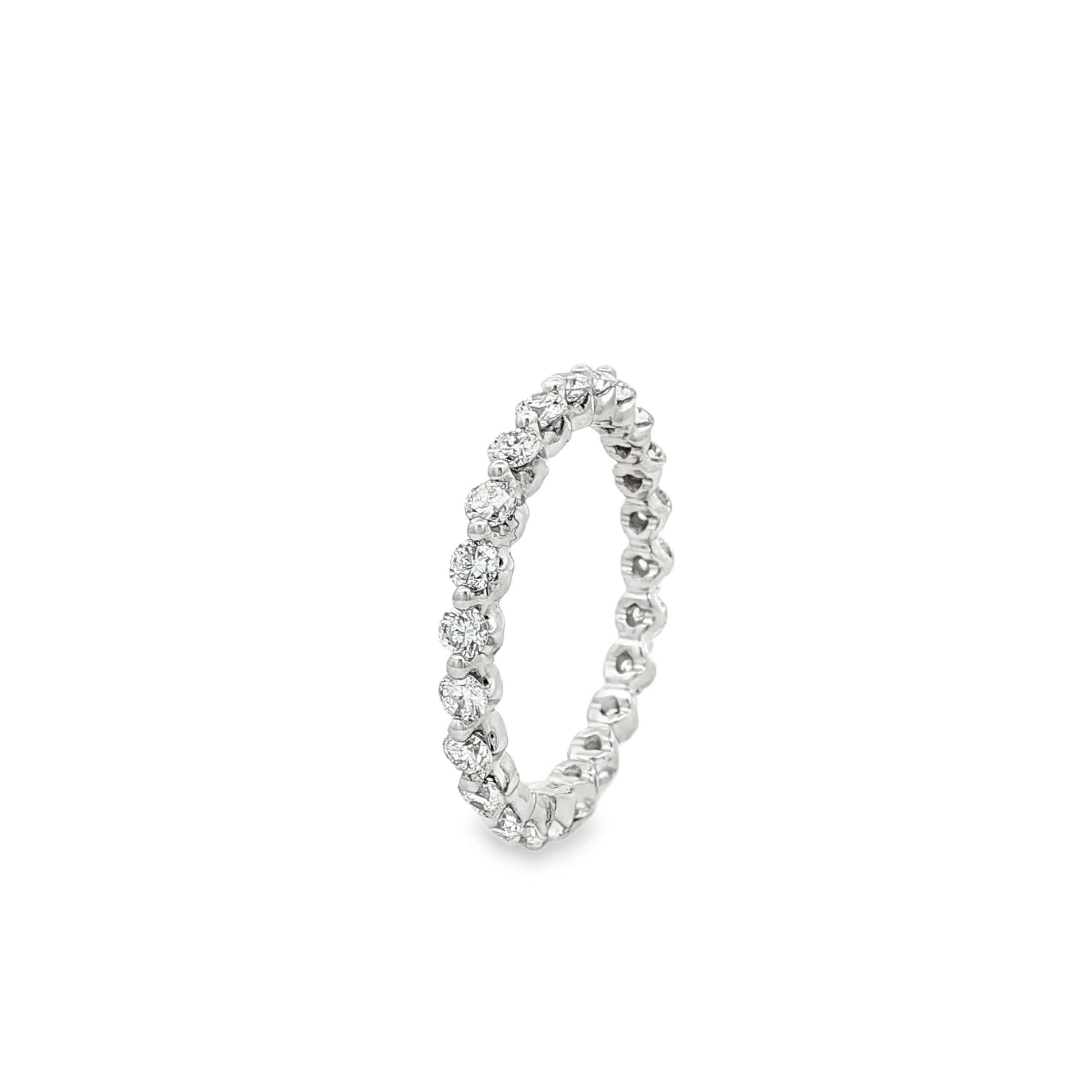 Ella Rose 1.00ct Diamond Eternity Band 14K White Gold