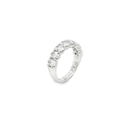 Ella Rose 2.00ct Oval Diamond Eight-Stone Band Platinum