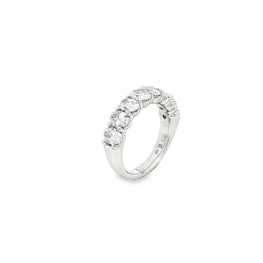 Ella Rose 2.00ct Oval Diamond Eight-Stone Band Platinum
