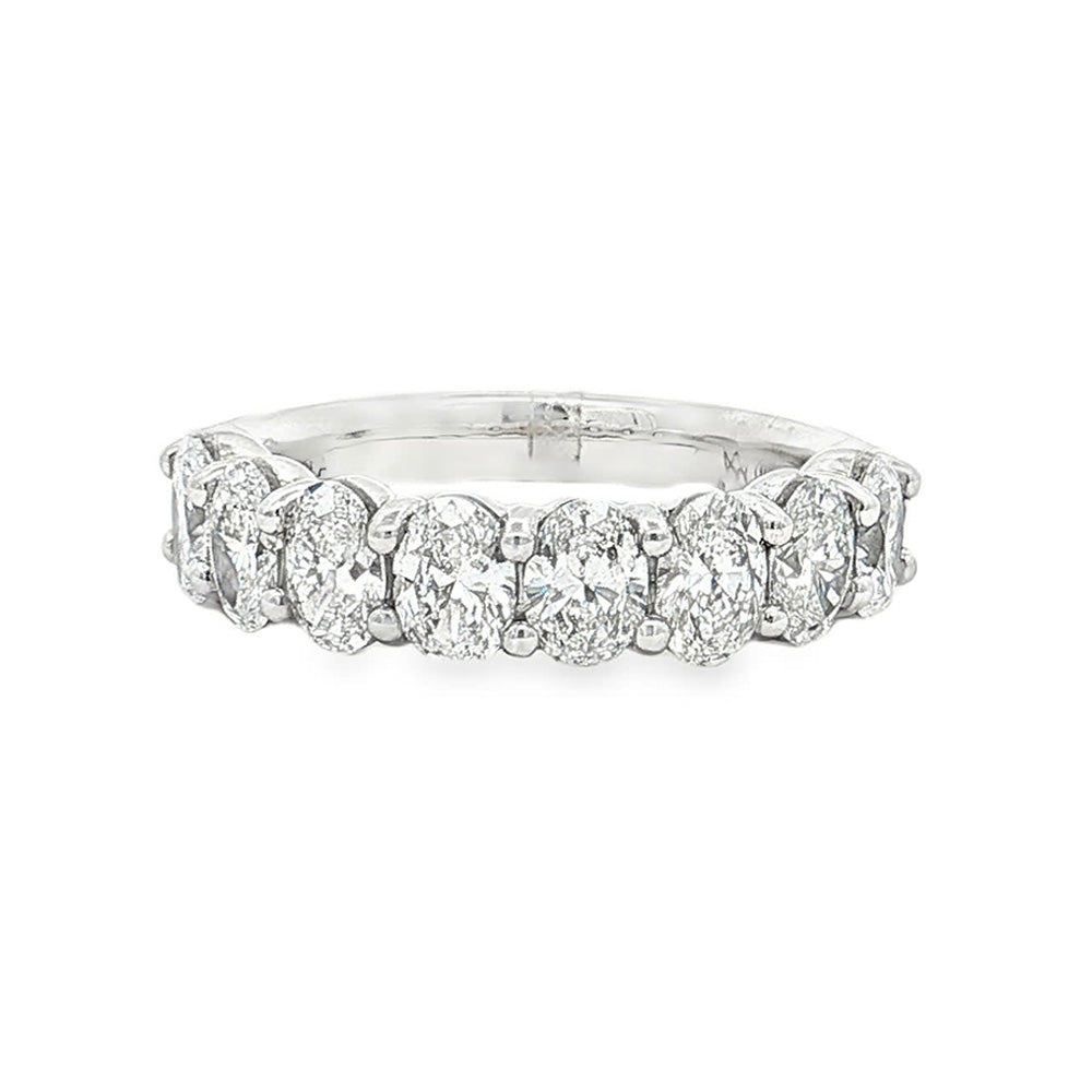 Ella Rose 2.00ct Oval Diamond Eight-Stone Band Platinum