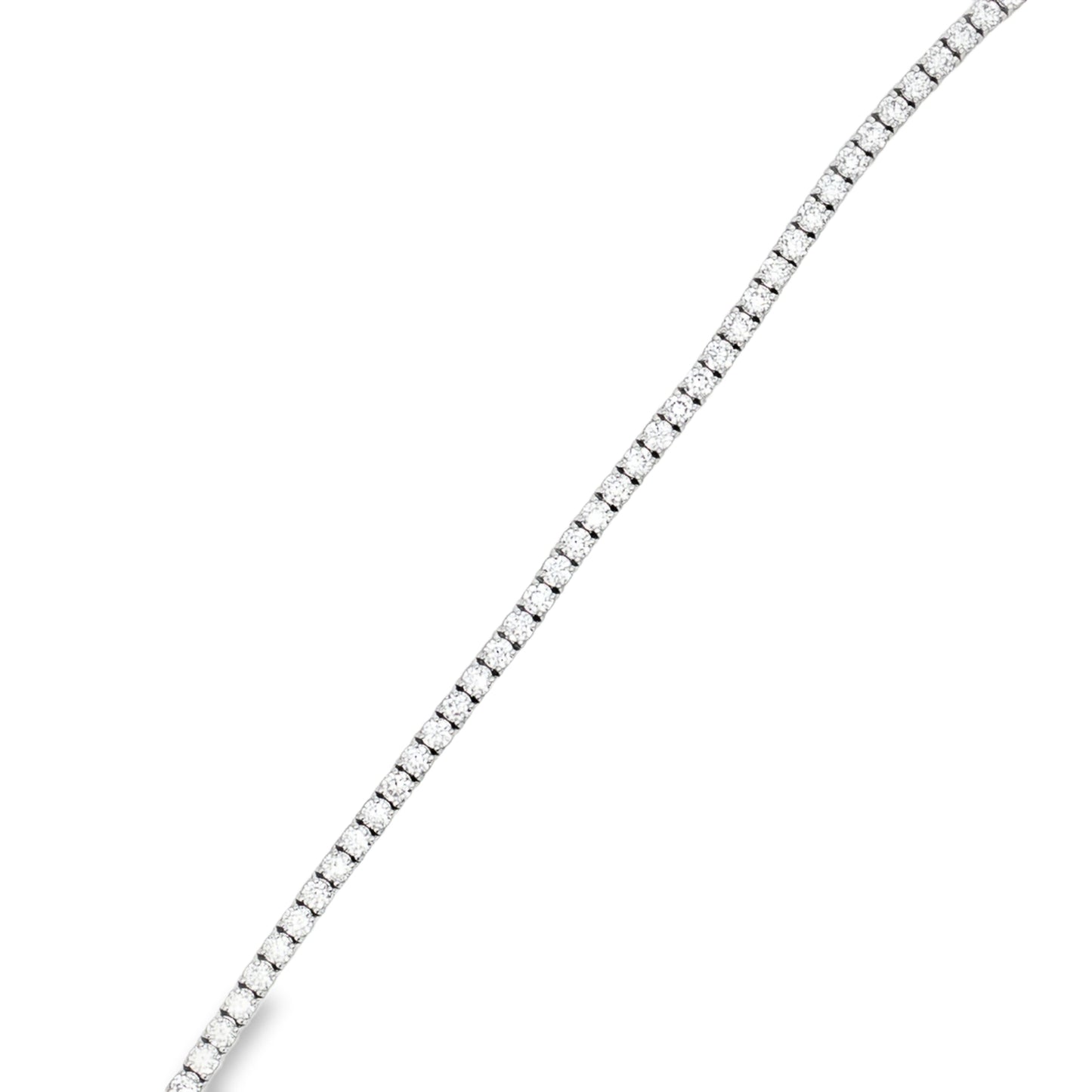 Ella Rose 5 Carat Lab-Grown Diamond Tennis Bracelet 14K White Gold
