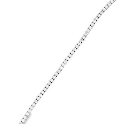 Ella Rose 5 Carat Lab-Grown Diamond Tennis Bracelet 14K White Gold