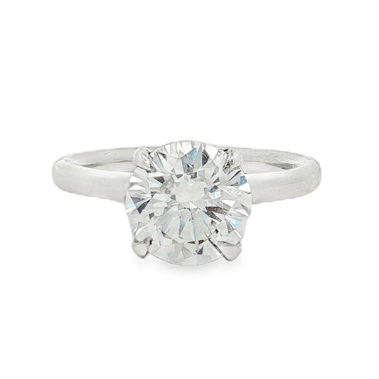 Ella Rose 2.10ct Round Brilliant Lab-Grown Diamond IGI Certified Engagement Ring Platinum