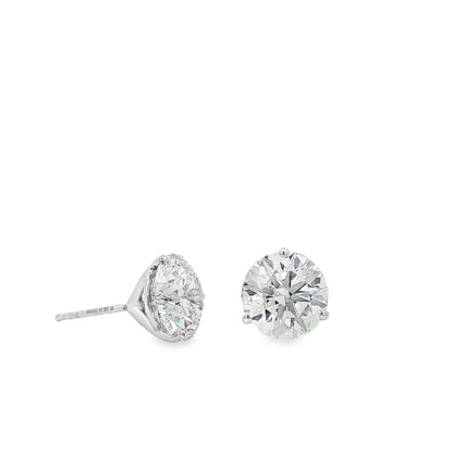 Ella Rose 7.16ct Lab-Grown Diamond Stud Earrings 14K White Gold