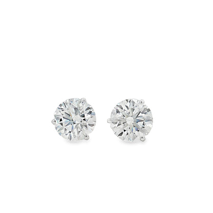 Ella Rose 7.16ct Lab-Grown Diamond Stud Earrings 14K White Gold