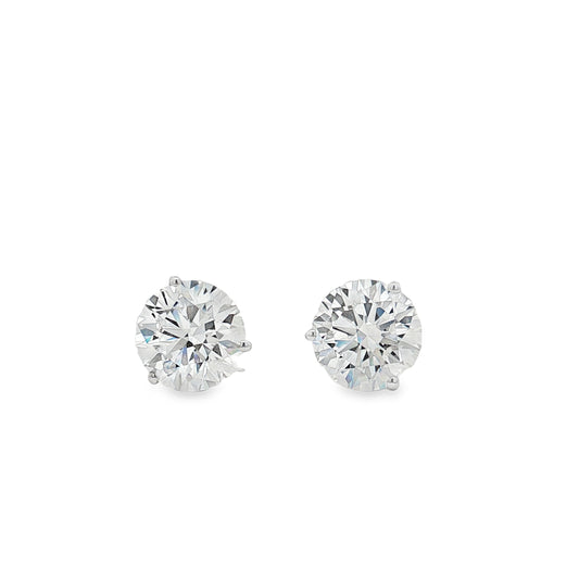 Ella Rose 6.01ct Lab-Grown Diamond Stud Earrings 14K White Gold