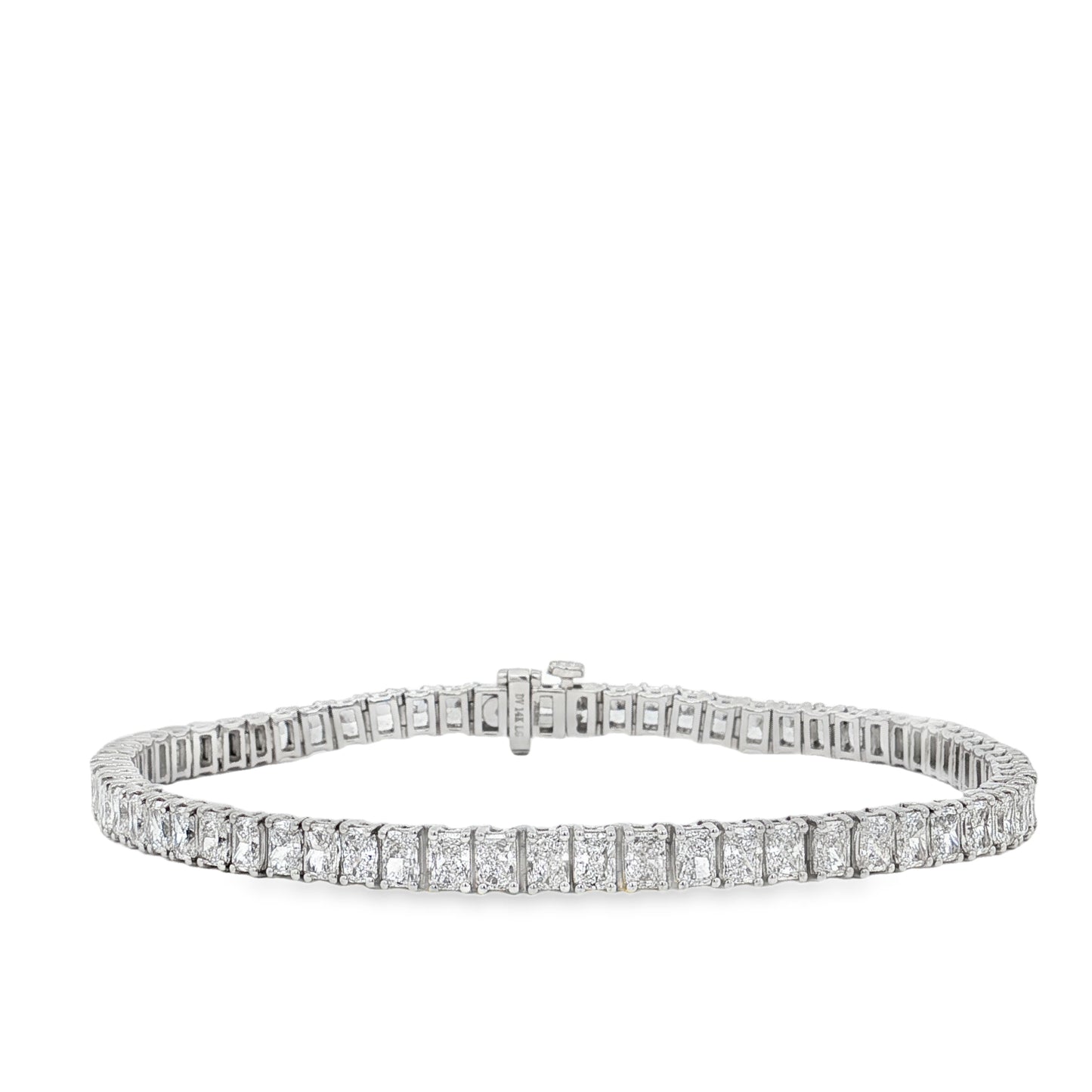 Ella Rose 12.45ct Lab-Grown Diamond Tennis Bracelet 14K White Gold