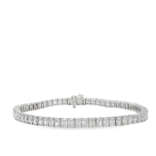 Ella Rose 12.45ct Lab-Grown Diamond Tennis Bracelet 14K White Gold