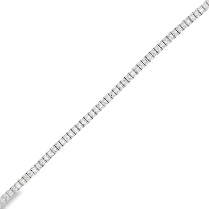Ella Rose 12.45ct Lab-Grown Diamond Tennis Bracelet 14K White Gold