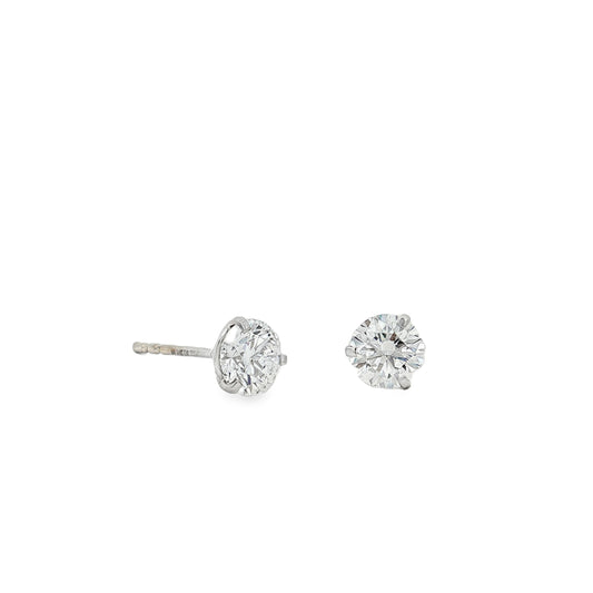 Ella Rose 1.45ct Lab-Grown Diamond Stud Earrings 14K White Gold