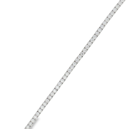 Ella Rose 7.78ct Lab-Grown Diamond Tennis Bracelet 14K White Gold