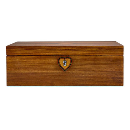 WOLF Ballet Sleeping Beauty Musical Jewelry Box — Walnut Wood