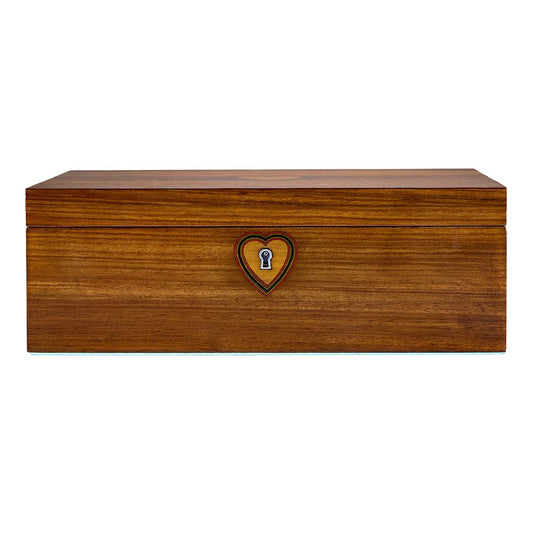 WOLF Ballet Sleeping Beauty Musical Jewelry Box — Walnut Wood