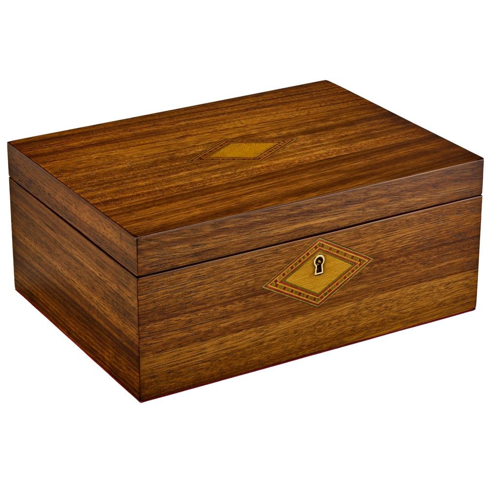 WOLF Ballet Nutcracker Musical Jewelry Box — Walnut Wood