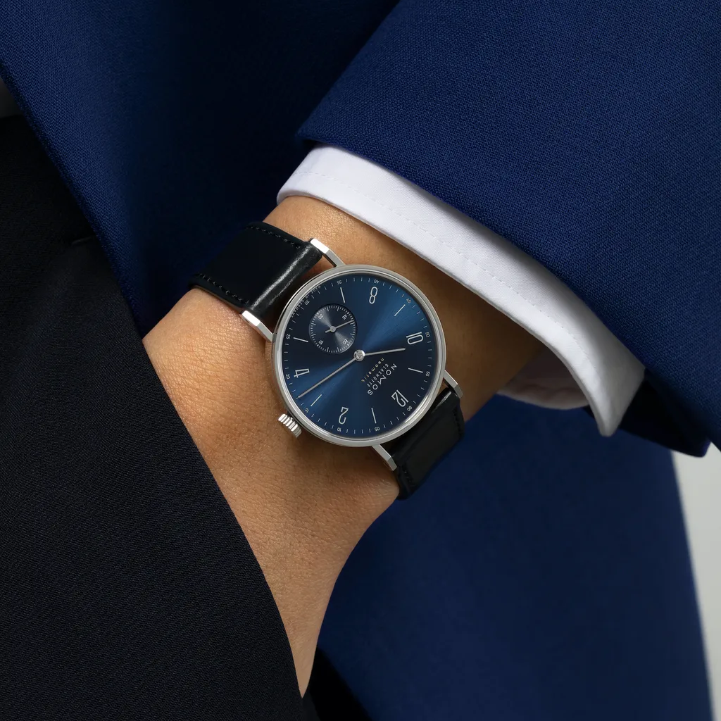 NOMOS Glashütte Tangente neomatik blue gold - view 3