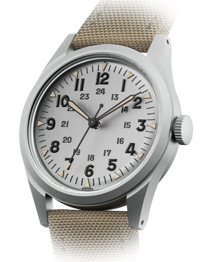 BENRUS DTU Shield three-quarter view